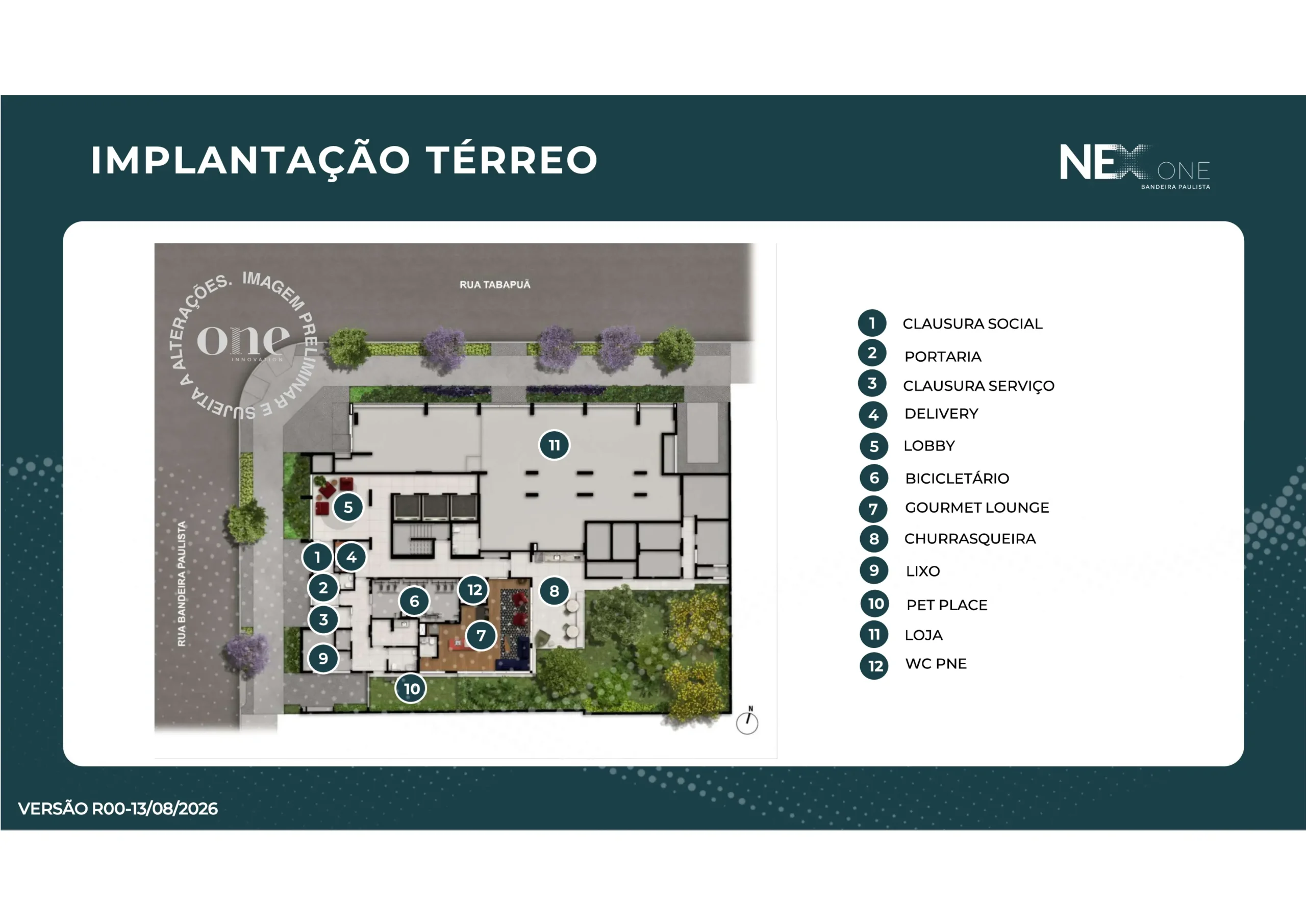 Implantação e Lazer Bandeira Paulista